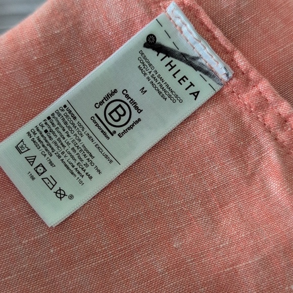Athleta Voyager Linen Tank Top - Picture 7 of 7